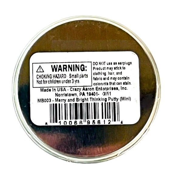 Crazy Aarons Mini Cosmic Glow Thinking Putty 0.46oz Tin 3 Pack Bundle New Sealed - Picture 3 of 7